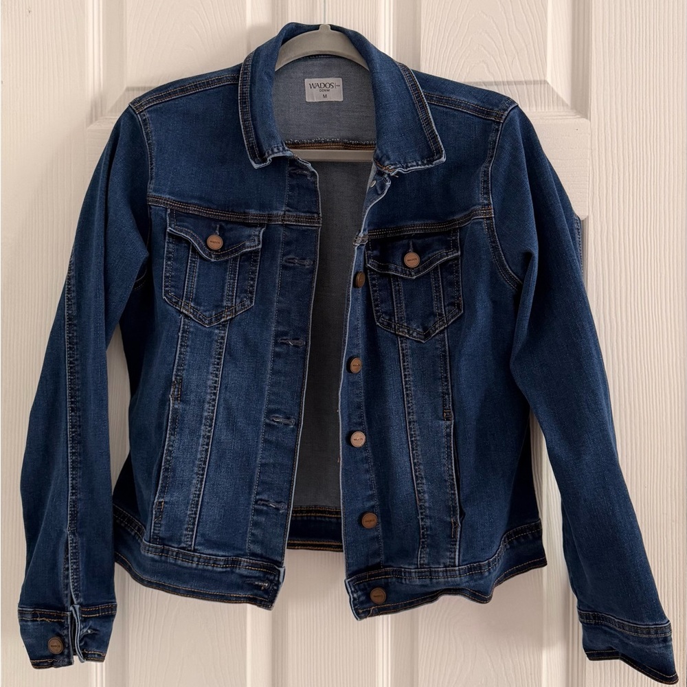 WADOS Women's Dark Blue Denim Jacket